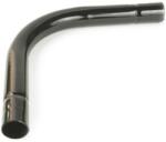 Dietzel Univolt SSB 40 FP fém 90° könyök, acélpáncélcsőhöz, fekete porszórt (020959) (020959)