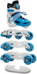 ENERO 4 in 1 görkorcsolya jégkorcsolya állítható 30-33, kék, ENERO (VIC_1007212)