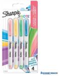 Sharpie Filctoll készlet, vágott, SHARPIE "S-Note", 4 különböző szín (SR2138234) - kecskemetirodaszer