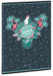 Ars Una Ars Una Pink Flamingo A/4 extra kapcsos füzet-négyzethálós (AA_93129404)