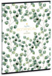 Ars Una Ars Una Botanic Leaf A/4 extra kapcsos füzet-négyzethálós (AA_53120243)