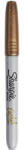 Sharpie Alkoholos marker, 1, 4 mm, kúpos, SHARPIE "Metallic", arany (SR1891062) - bestoffice