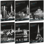 Ars Una Ars Una Cities by Night A/5 extra kapcsos füzet-sima (AA_53151926)