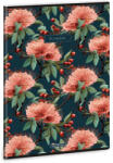 Ars Una Ars Una Flowery green A/4 extra kapcsos füzet-vonalas (AA_53114198)