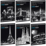 Ars Una Ars Una Cities by Night A/5 extra kapcsos füzet-sima (AA_93159333)