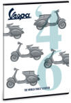 Ars Una Vespa '46 A/4 extra kapcsos füzet-négyzethálós (AA_93128803)
