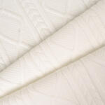 Takoy Kötött anyag / jacquard csavart mintás Big fehér színű