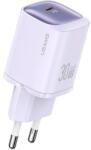 USAMS CC251 HC Series hálózati töltő 1xUSB-C csatlakozással 30W GaN - lila