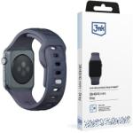 3MK szilikon óraszíj Apple Watch 38/40/41mm - szürke