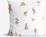 Goldea karácsonyi pamut párnahuzat - hegyvidéki táj 30 x 50 cm