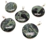 R. M. ékszer Lencse medál jáspis kambaba (MDG) (021253)