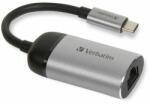 Verbatim USB-C - RJ45 Eternet adapter - szürke
