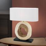 ORION Veioza/Lampa de masa lemn stil rustic NATHAN (LA 4-1215/1 Dekor OR)