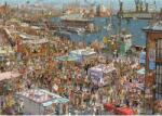 Heye - Puzzle Göbel, Knorr: Pește proaspăt! - 2 000 piese Puzzle