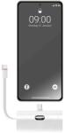 Forcell F-Energy Power Plug F5K3 Powerbank tápcsatlakozó 5000mAh Type-C csatlakozóval PD 20W - fehér