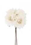 Chaks Buchet de flori artificiale crem 26 cm
