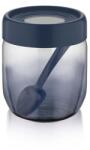 LUXPLASTIC IRIS C-00419 Rainbow indigókék üveg tároló 425ml (C-00419) - bestbyte