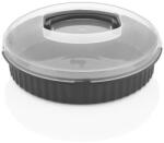 Qlux IDEAS IRIS L-00653-2 kerek sütemény szállító 3.8 literes, antracit (L-00653-2) - bestbyte