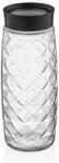 LUXPLASTIC IRIS C-00396 Visible Crystal üveg tároló 1.600ml, fekete vagy elfántcsont színű (C-00396) - bestbyte