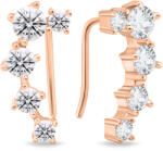 Brilio Silver Káprázatos hosszú bronz fülbevaló EA621R