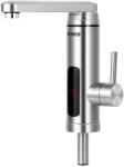N'OVEEN Robinet Electric pentru Incalzit Apa Noveen IWH560 din Inox Montare pe Blat Clasa Energetica A Protectie la Supraincalzire 3600W Argintiu (IWH560)