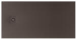 Roca Terra-N Stonex zuhanytálca 100x90 cm csúszásgátló felülettel és lefolyóval, kávé APA013E838401660 (APA013E838401660)