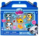 Littlest Pet Shop Set de joaca cu 5 figurine si accesorii, Littlest Pet Shop, Beach Besties Figurina