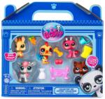 Littlest Pet Shop Set de joaca cu 5 figurine si accesorii, Littlest Pet Shop, Farm Besties Figurina