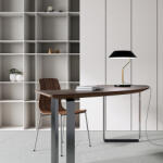 Aromas del Campo AIDER fekete-sárgaréz asztali lámpa (ARO-S1287) E27 1 izzós IP20 (S1287)