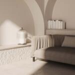 Aromas del Campo HOLM fekete-fehér LED asztali lámpa (ARO-S1321) LED 1 izzós IP20 (S1321)