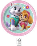 Nickelodeon Mancs Őrjárat Skye and Everest papírtányér 8 DARABOS, 20 cm FSC