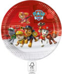Nickelodeon Paw Patrol Ready For Action Mancs Őrjárat papírtányér 8 DARABOS, 23 cm FSC