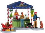 Lemax Santa claws and paws 3 db-os Caddington Village 2023 szett