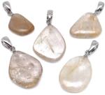 R. M. ékszer Rutil Kvarc medál 2cm (022121)