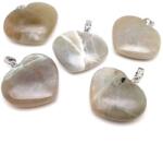 R. M. ékszer Garnierit szív medál MDG 3cm (022081)