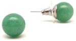 R. M. ékszer Fülbevaló golyó zöld aventurin 10-10, 5mm (087831)