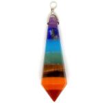 R. M. ékszer Csakra medál inga 16x50mm (020921)