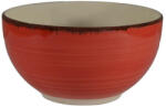 OTI Bol portelan, 14 cm, rosu, gama Stone, Oti, 191682R (191682 R) Castron