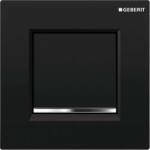 Geberit - Sistem de acționare pneumatică a spălării pisoarelor, Tip 30, negru/crom lucios 116.017. KM. 1 (116.017.KM.1)