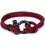 HARAHU Brățară DA-34424 - Bordo KP34424