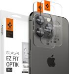 Spigen Glass tR EZ Fit Optik Pro 2 Pack Black iPhone 16 Pro/15 Pro/16 Pro Max/15 Pro Max (AGL05205)