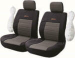 Autoline Coperte Frontale Auto 2 Bucăți Poliester WRC Gri 9990000000661 (9990000000661)