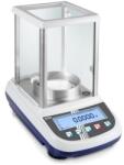 KERN ALJ 210-5A (210g/0, 00001g) digitális labor és analitikai mérleg automatikus belső és külső kalibrálással (ALJ 210-5A)