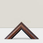 Keretshop 3 cm barna-fekete csíkos EGYEDI MÉRETBEN BF30 (KS852247)