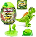 Smashers - Mini Ou surpriza cu peste 6 accesorii, Dino Jurassic Light-Up (74107) Figurina