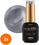 LUXORISE Set 2 x Oja Semipermanenta Luxorise Evolution, Paris My Love, Diamond Hunt 10 ml