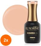 LUXORISE Set 2 x Oja Semipermanenta Revolux Luxorise, Undress Code 15 ml