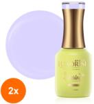 LUXORISE Set 2 x Oja Semipermanenta Spring Collection Wildflower Grace, Luxorise 15 ml
