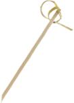 Biodeck Bete de Unica Folosinta pentru Aperitiv, Bambus, Capat Buclat, 90 mm, 100 Bucati (BET-BAMB-BUC-90-100)