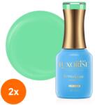 LUXORISE Set 2 x Oja Semipermanenta Freedom Collection Luxorise, Apple Brandy 15 ml